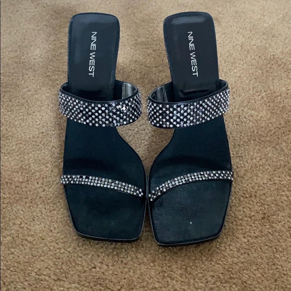 Vintage Nine West Heeled Sandals